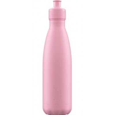Chilly's 500ml Sports Pastel Pink Bottle